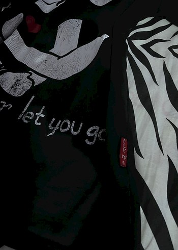 Emo Çift Desenli 00s Kazak / Sweatshirt - Görsel 4