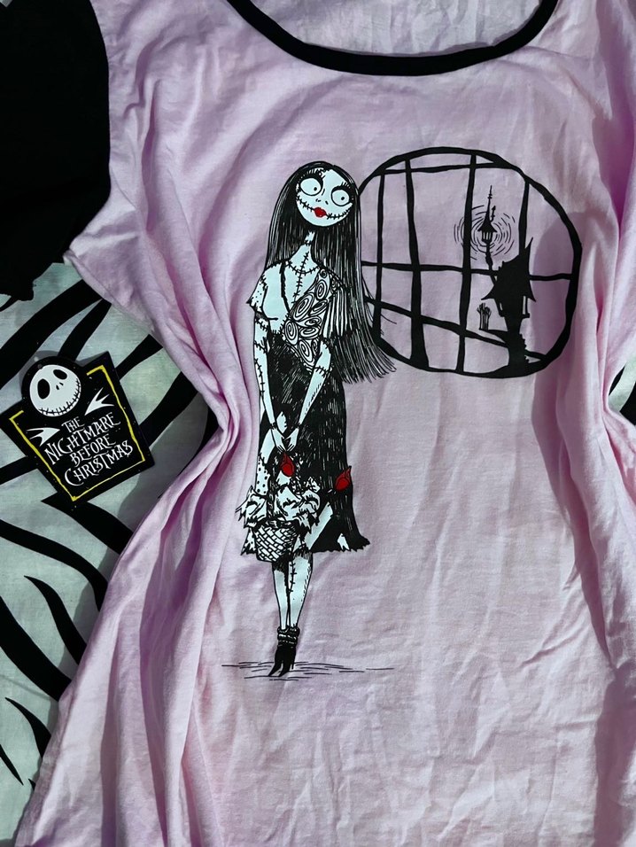 Tim Burton Sally Lisanslı Tshirt - Görsel 2