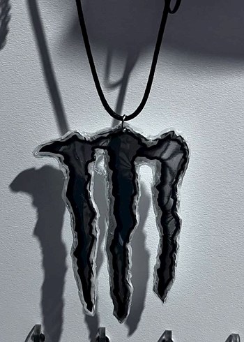 Killstar Monster Energy Kolye / Emo Scene Y2k Vintage