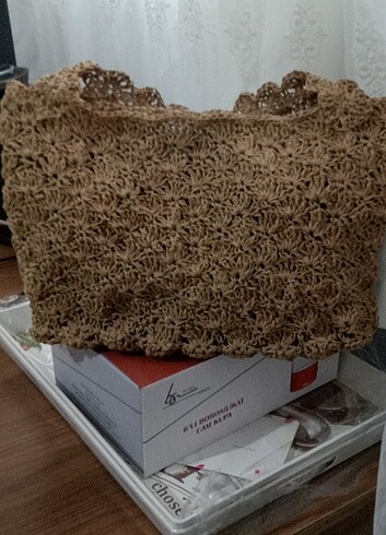 Kağıt ipten yazlık çanta