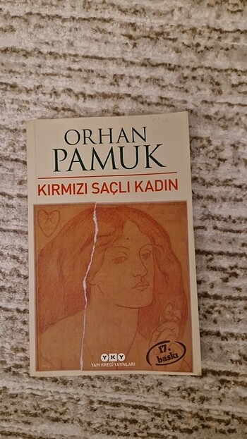 Kırmızı saçlı kadın Orhan Pamuk kitap
