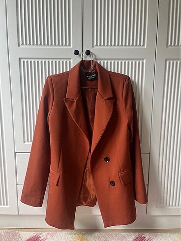 Diğer Kiremit renk blazer ceket