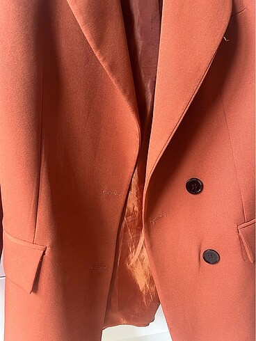 s Beden siyah Renk Kiremit renk blazer ceket