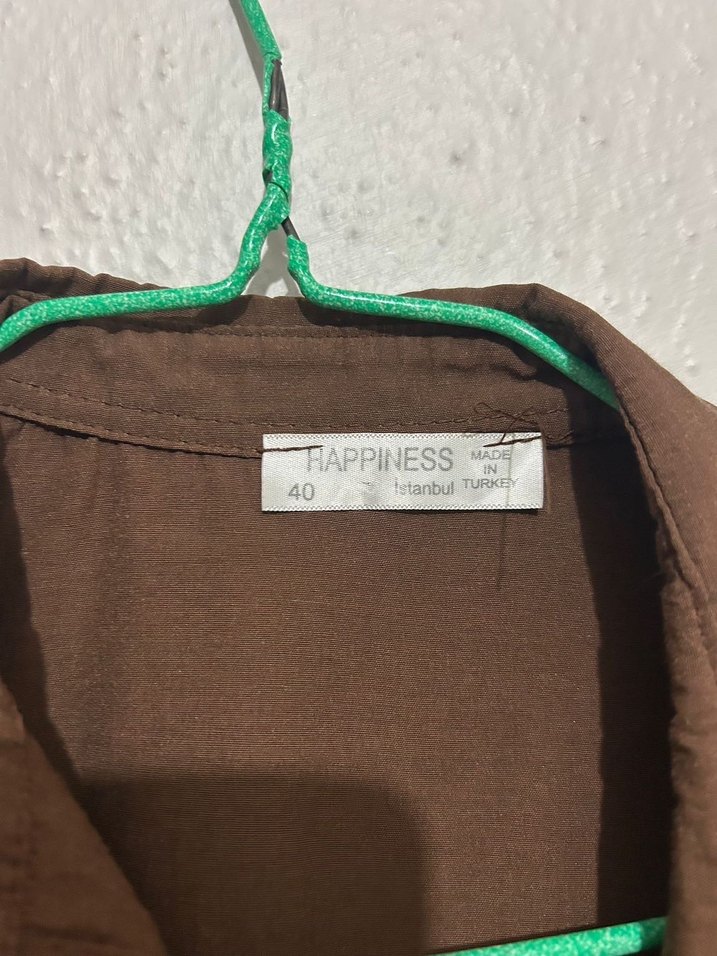 Kahverengi  Gömlek - Görsel 3