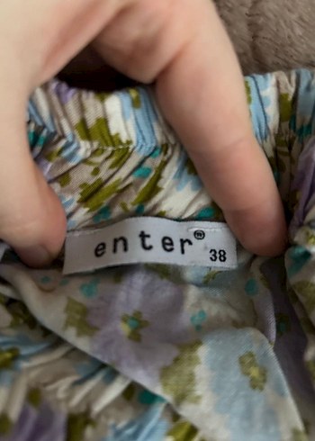 Uzun Çiçekli Etek - Görsel 6