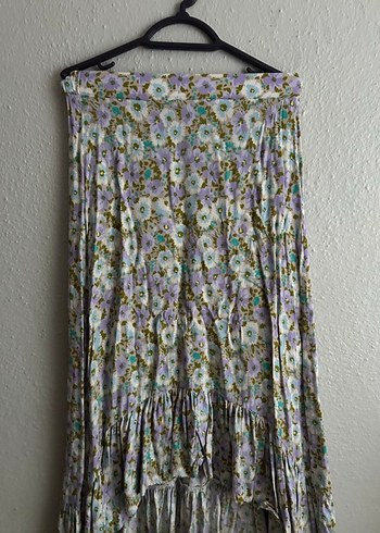 Uzun Çiçekli Etek - Görsel 2