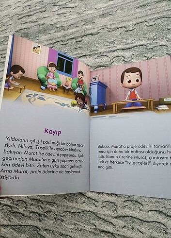 Niloya hikaye kitabı kayıp