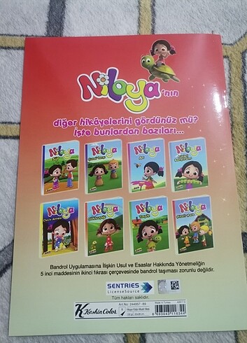 Niloya hikaye kitabı misafir mete