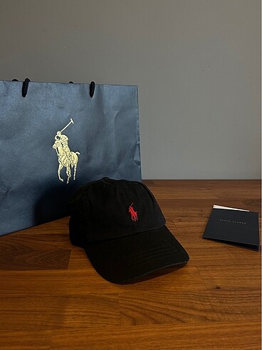 Ralph Lauren Şapka Siyah