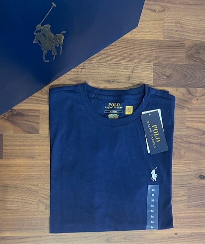 Ralph Lauren Kadın T-Shirt M Lacivert