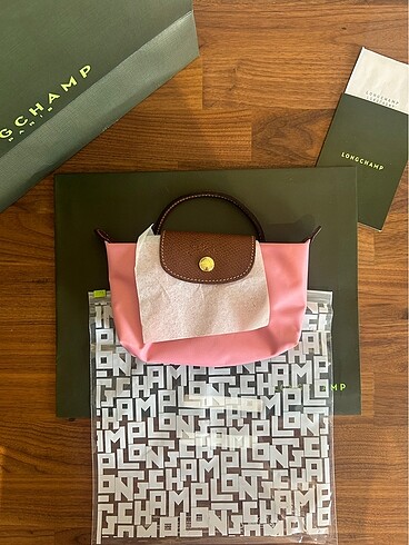 Longchamp Le Pliage Pouch Marshmallow