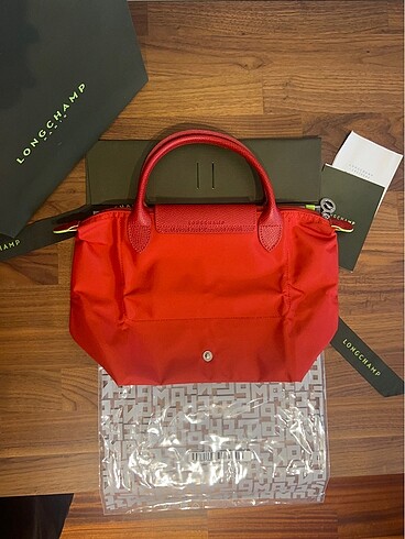  Beden Longchamp Le Pliage Small Kırmızı