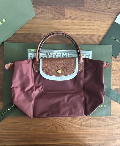 Longchamp Le Pliage Burgundy Small