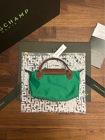 Longchamp Longchamp Le Pliage Pouche Yeşil