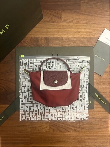 Longcahmp Le Pliage Pouch xs Pomegranate