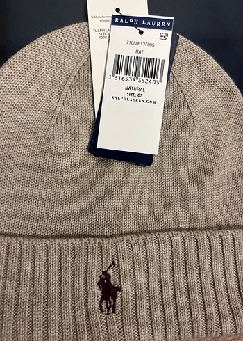 Ralph Lauren Açık Bej Bere - Görsel 5
