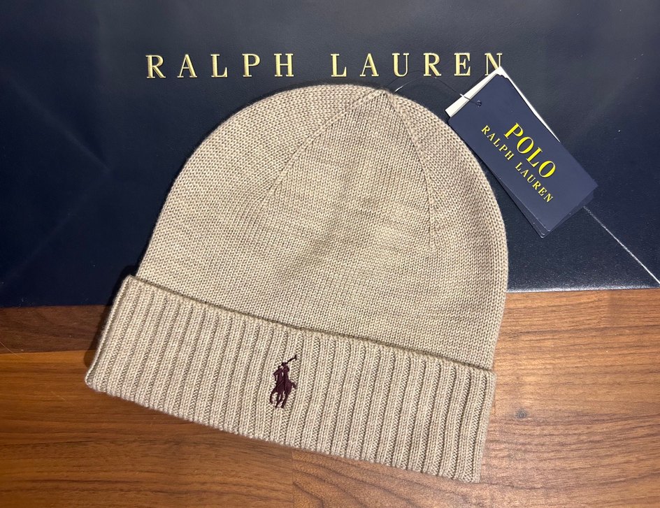 Ralph Lauren Açık Bej Bere - Görsel 2