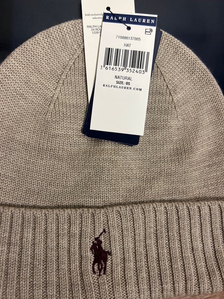 Ralph Lauren Açık Bej Bere - Görsel 5