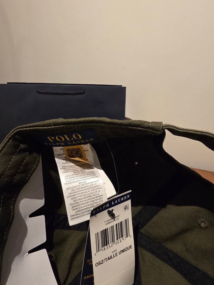 Ralph Lauren Haki Şapka - Görsel 3