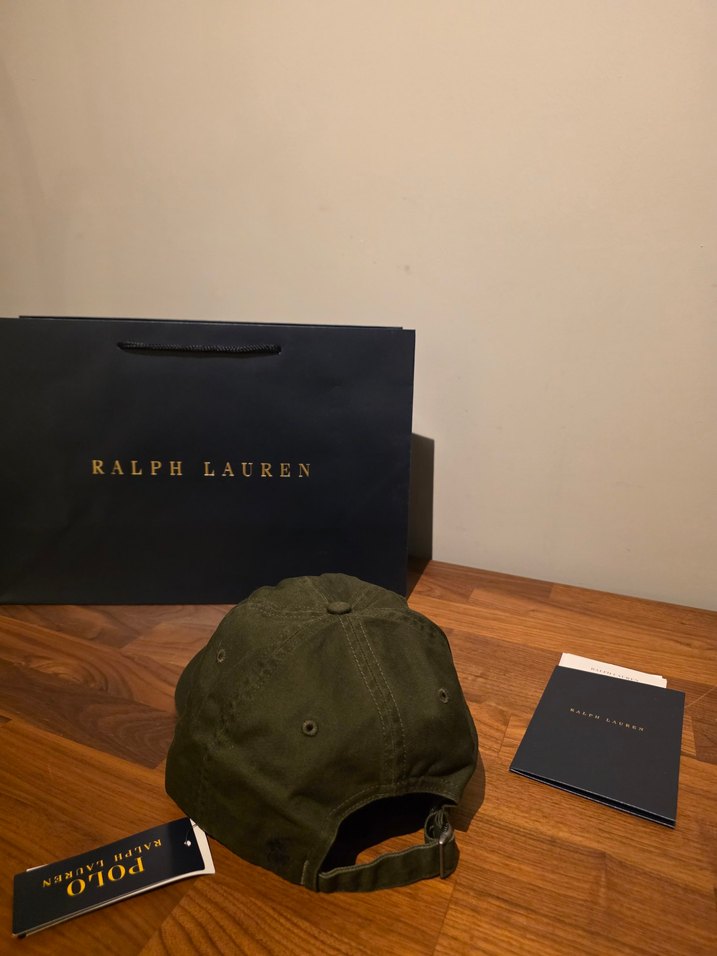 Ralph Lauren Haki Şapka - Görsel 2