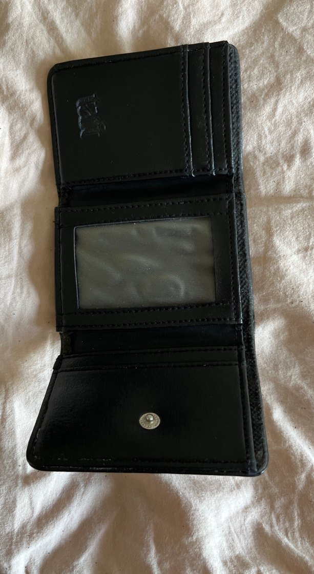 Siyah Minimalist Erkek Cüzdan - Görsel 2
