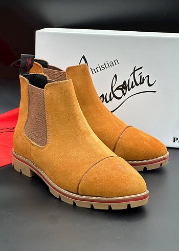 Erkek Kahverengi Süet Street Wear Bot