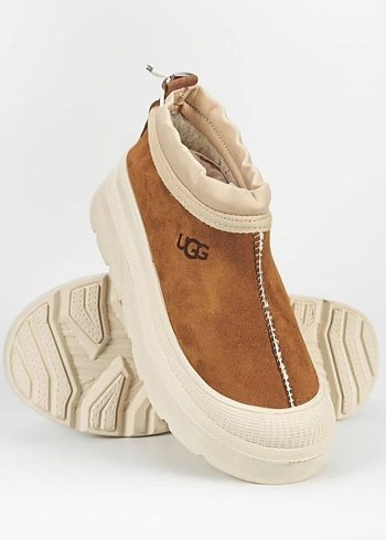Ugg Bej Süet UGG Kadın Dolgu Topuk Bot