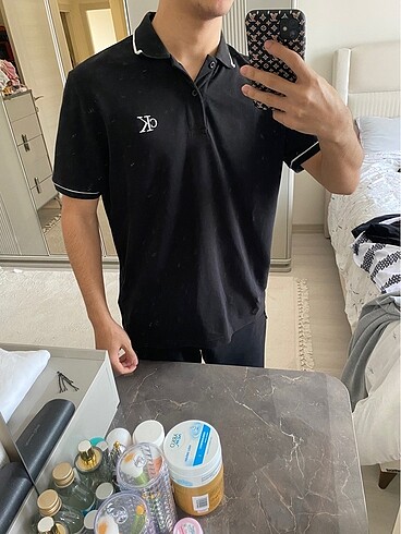 Calvın Klein Polo yaka tişört - Görsel 4