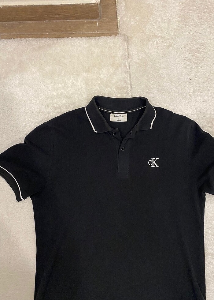 Calvın Klein Polo yaka tişört - Görsel 2