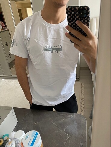 Calvın Klein beyaz tişört - Görsel 4