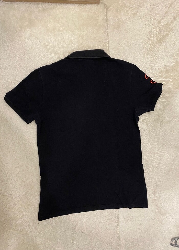 Us Polo siyah Polo yaka - Görsel 3