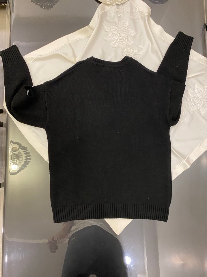 Balmain Paris Siyah T Kazak - Görsel 3