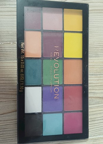 Çok Renkli Göz Farı Paleti 15'li - Görsel 2