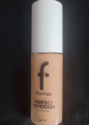 Beden Flormar Perfect Coverage Fondöten SPF15 101 numara sıfır