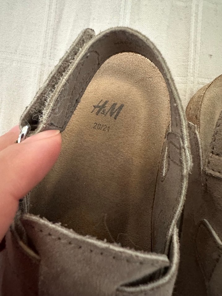 Bej Süet Tokalı Erkek Bebek İlk Adım Ayakkabısı - Görsel 5