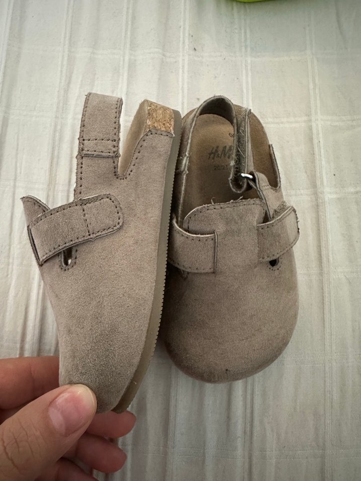 Bej Süet Tokalı Erkek Bebek İlk Adım Ayakkabısı - Görsel 4
