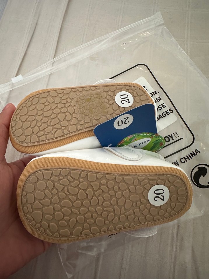 Beyaz Fiyonklu Kız Çocuk Babet - Görsel 4