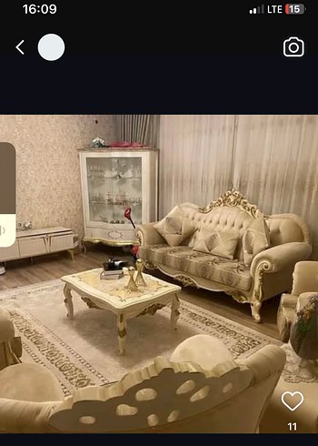 Beden camel Renk salon takımı