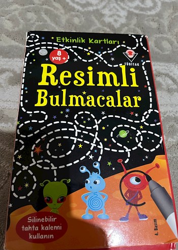  Beden Renk TÜBİTAK Resimli Bulmacalar Etkinlik Kartları