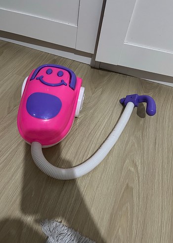 Diğer Pembe ve mor çocuk elektrikli süpürgesi oyuncak