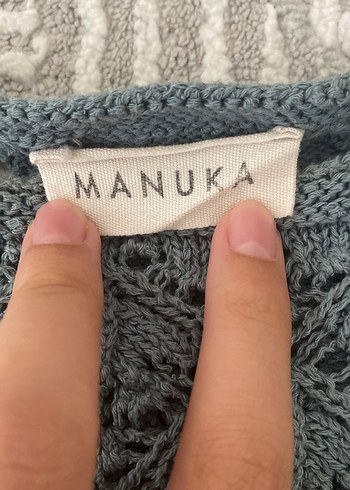 Gri Örgü Kadın Kazak, Salaş Kesim - Görsel 2