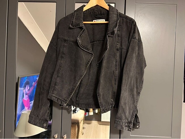m Beden Koton Jean Ceket