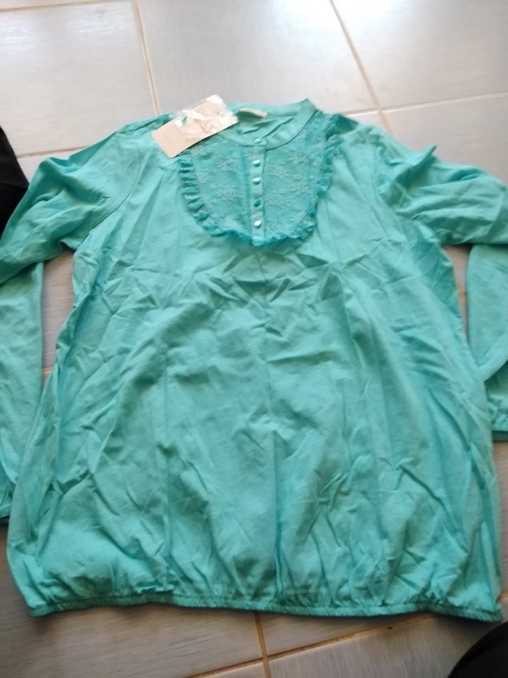 Turkuaz bluz - Görsel 4