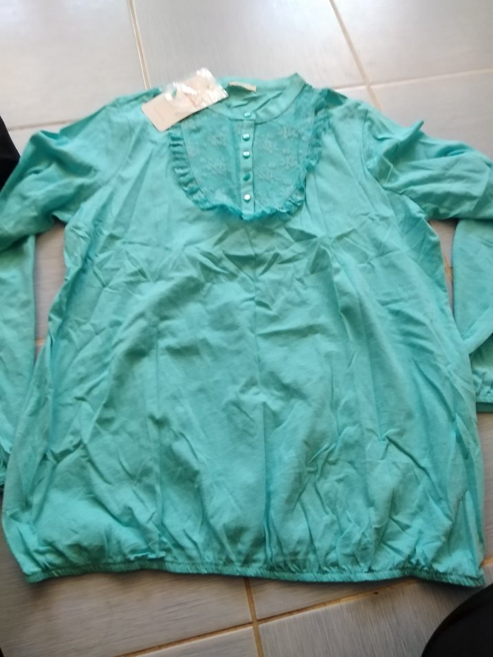 Turkuaz bluz - Görsel 3