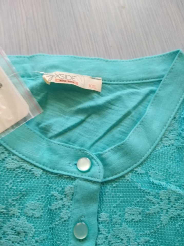 Turkuaz bluz - Görsel 2