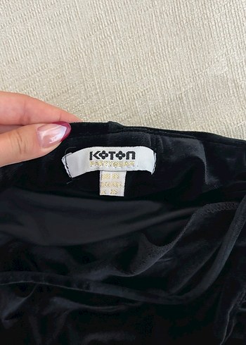 Drapeli Siyah Mini Abiye Elbise - Görsel 4