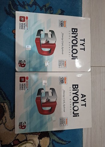 Beden TYT ve AYT Biyoloji Soru Bankası 3D Video Çözümlü