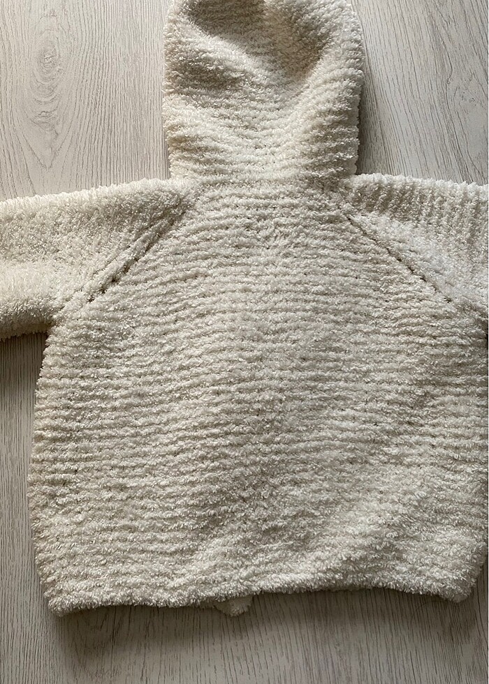 El emeği örgü ceket - Görsel 3