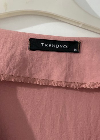 Pembe Kolsuz V Yaka Midi Elbise - Görsel 2