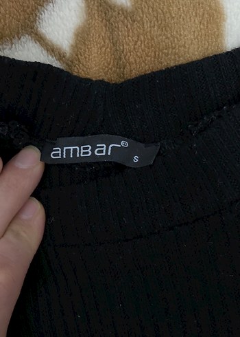 İnci Detaylı Siyah Kadın Triko Kazak - Görsel 2